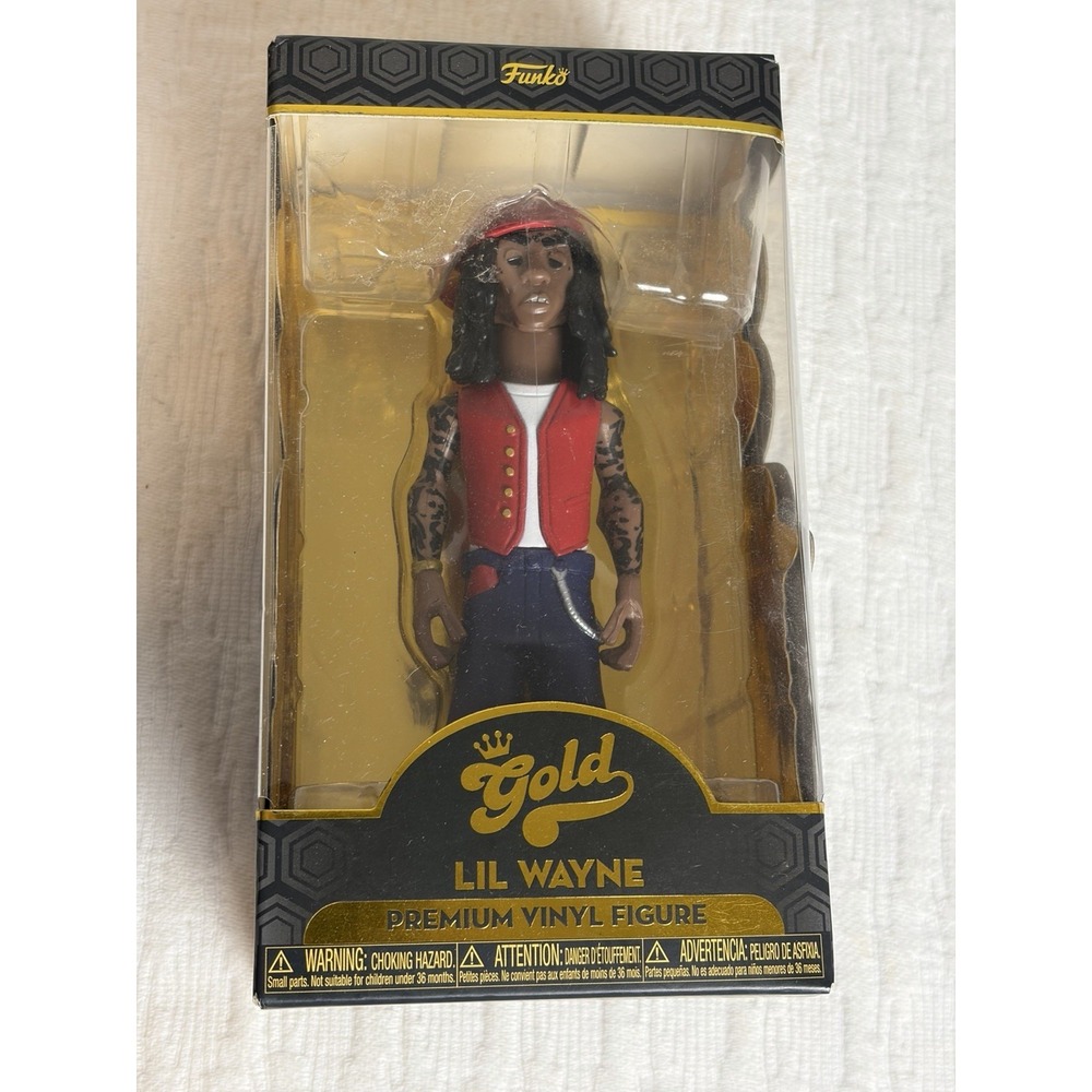 Funko Gold Lil Wayne Premium Vinyl Figure Music Collectible 2021